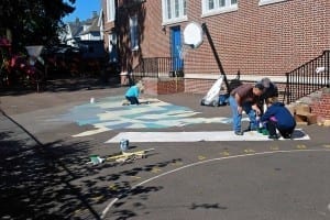 Touch Up U.S. Map Stencil