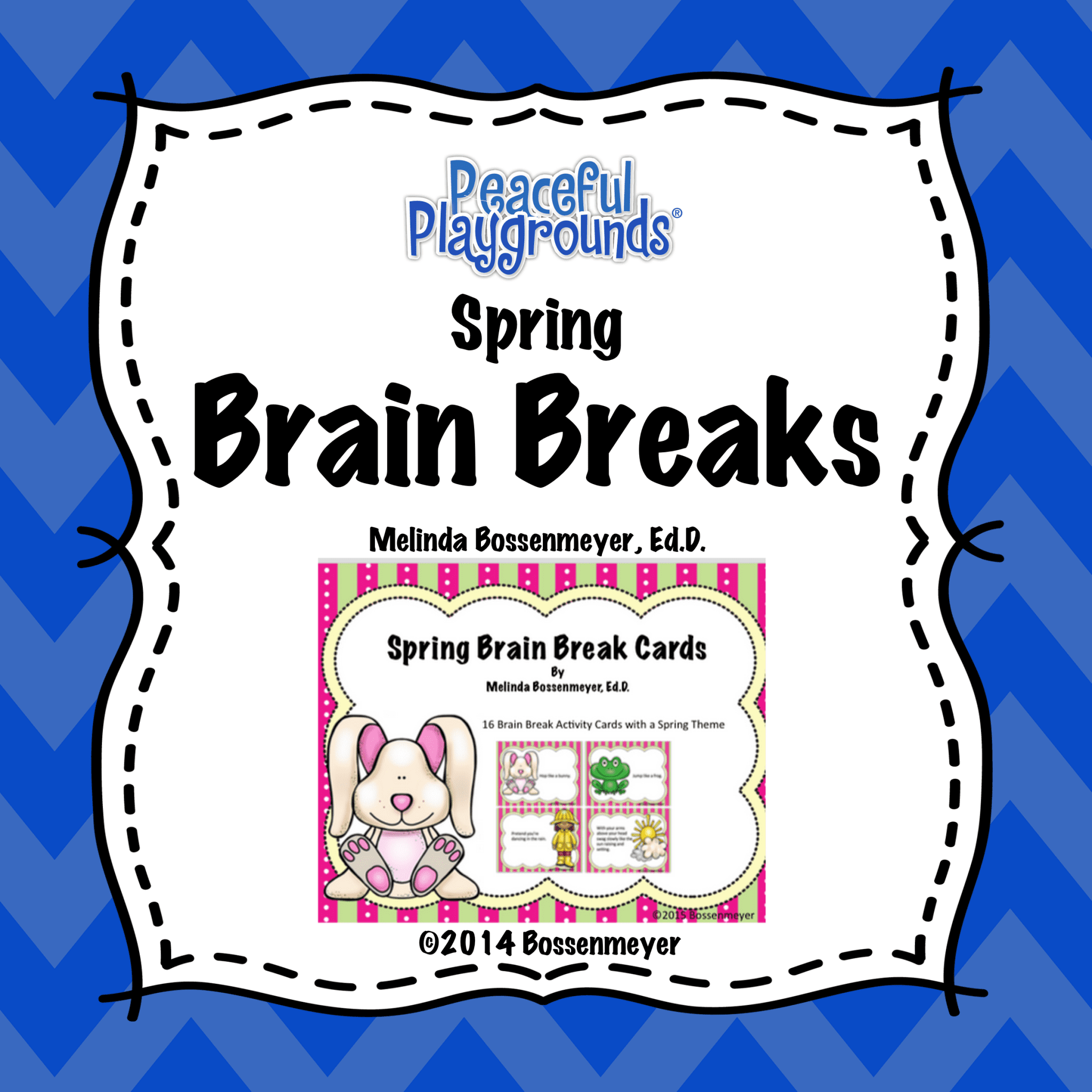 Spring brain break cards